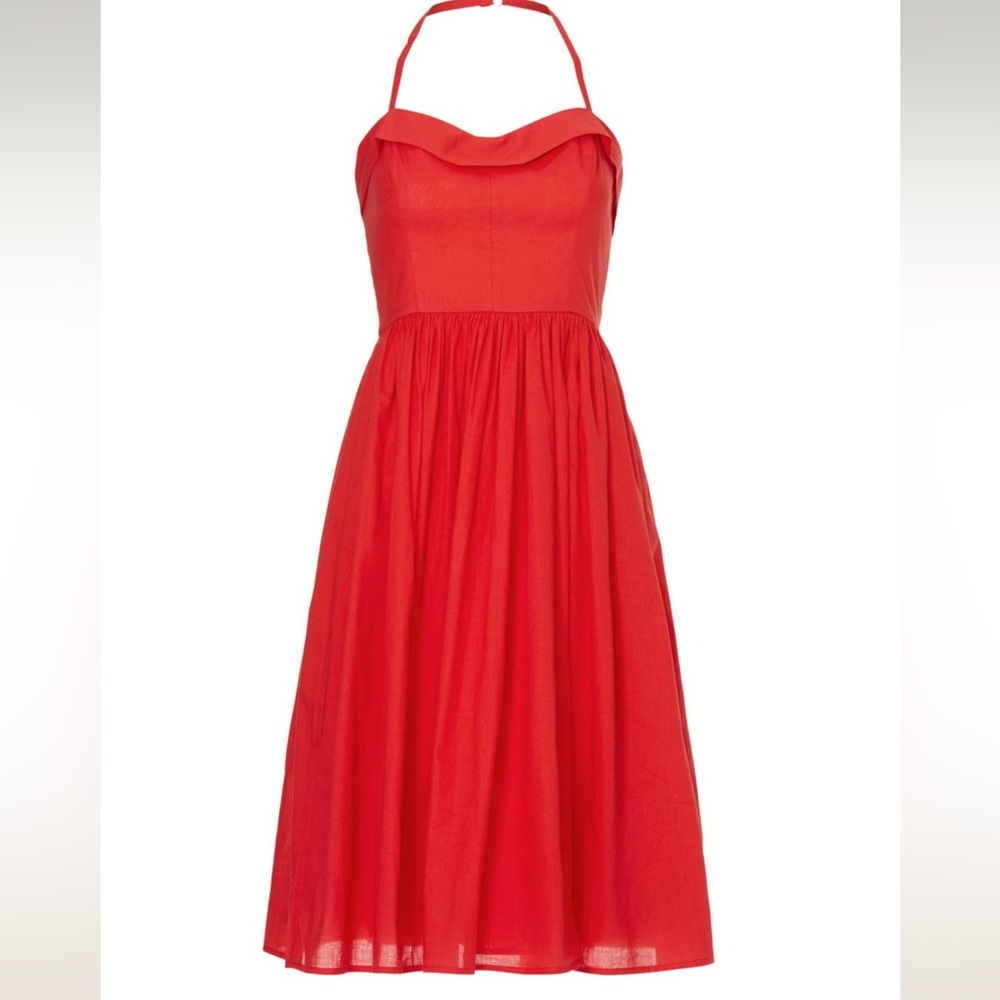 Esteban Cortázar collective red dress size 8